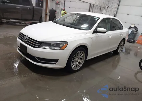 2014 Volkswagen Passat 1.8T Wolfsburg Edition from USA, damaged, VIN 1VWAT7A3XEC114183